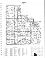 Code 4 - Cedar Township - East, Mitchell County 1987